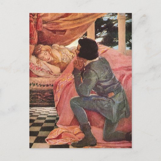  slaapschoonheid van Jessie Willcox Smith Briefkaart (Voorkant)