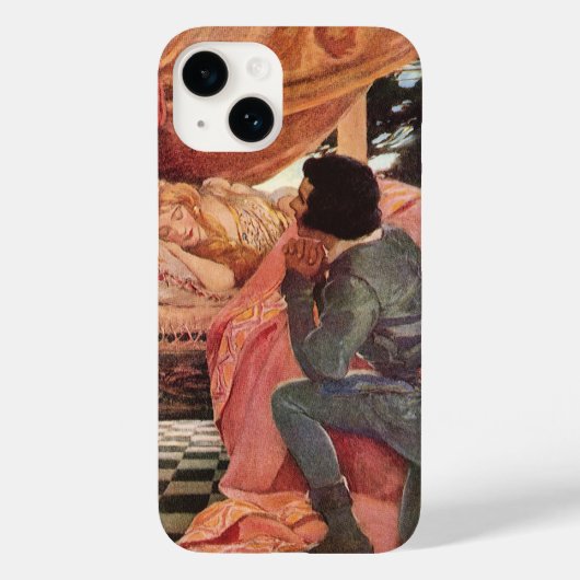 slaapschoonheid van Jessie Willcox Smith Case-Mate iPhone Case (Achterkant)