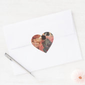  slaapschoonheid van Jessie Willcox Smith Hart Sticker (Envelop)