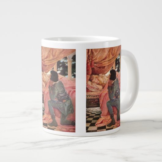 slaapschoonheid van Jessie Willcox Smith Jumbo Mok (Voorkant rechts)