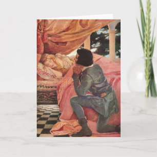  slaapschoonheid van Jessie Willcox Smith Kaart