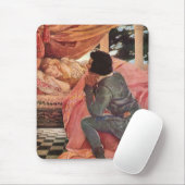  slaapschoonheid van Jessie Willcox Smith Muismat (Met muis)