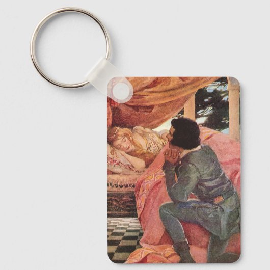  slaapschoonheid van Jessie Willcox Smith Sleutelhanger (Voorkant)