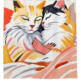 Slaapschutter Douchegordijn