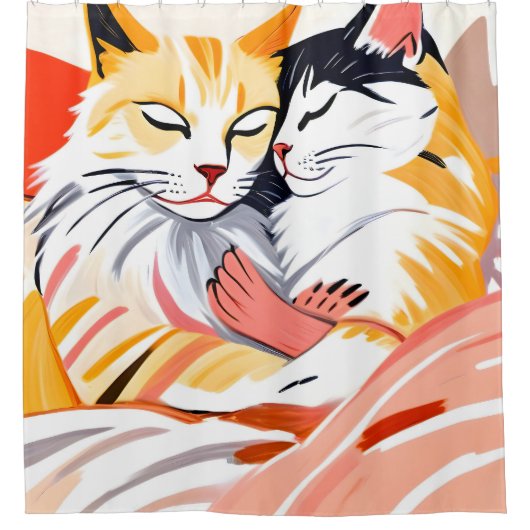 Slaapschutter Douchegordijn (Voorkant)