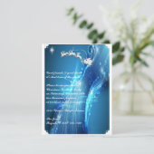 Slaapschutter op uitnodiging van Blue Wave Party (Staand voorkant)