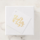 Slaapschutterscadeaus Slaapend kerstfeest Bedankjes Labels (Met doos)