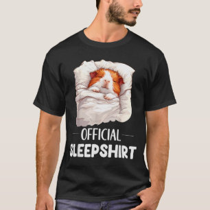 Slaapshirt Slaap Cavia G Dierenliefhebbers Pyjama  T-shirt