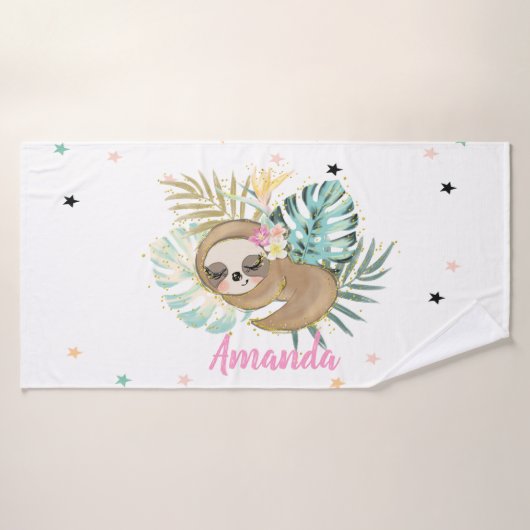 Slaapsleuf, sterren, prinses bad handdoek (Badhanddoek)