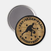 slaapspel basketbal magneet (Voorkant / Achterkant)