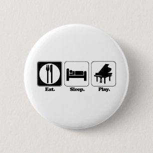 slaapspelpiano ronde button 5,7 cm