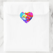 Slaapstand Hart Sticker (Tas)