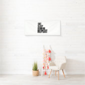 slaapstand herhalen spandoek (Insitu)