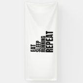 slaapstand herhalen spandoek (Verticaal)