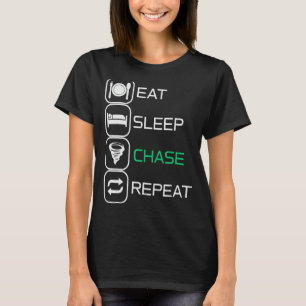 Slaapstand herhalen t-shirt