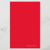 Slaapstand voor kerstmenu (Achterkant)