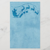 Slaapsteen voor kerst briefpapier (Voorkant)