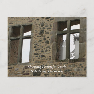 Slaapsterkasteel - Sababurg Duitsland Briefkaart