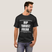 Slaapstuwkracht Freak Bodybuilding haalt Gym Fitne T-shirt (Voorkant volledig)