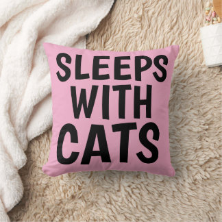 SLAAPT MET KATTEN kattenkussen Kussen