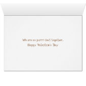 Slaaptabby katten knuffelen valentijn (Binenzijde Horizontaal (Onderkant))