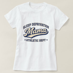 Slaaptekort Atletiek Afdeling - Vintage Varsity T-shirt
