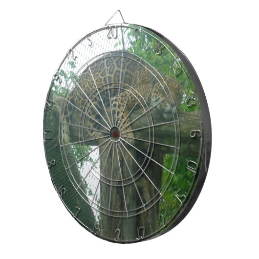 Slaaptijger op bomen, bos, Natuur, wild Dartbord (Voorkant Rechts)