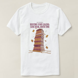 Slaapverhaal Legende T-shirt, zelfde boek 100ste k T-shirt