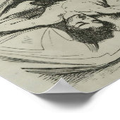  slaapverlamming afbeelding poster (Hoek)