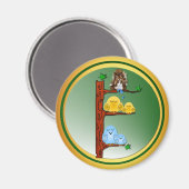 Slaapvogels Magneet (Voorkant / Achterkant)