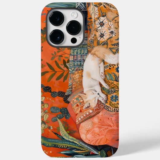 Slaapvos Case-Mate iPhone Case (Achterkant)