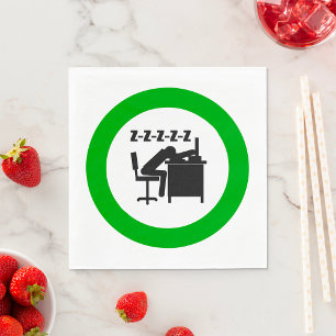 Slaapwerker Napkins Servet