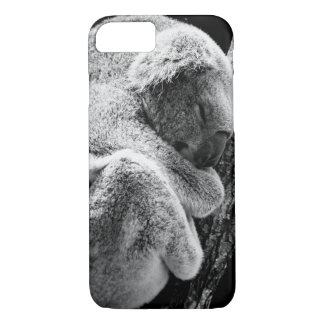 Slaapzak koala beren telefoon beschermhoes iPhone 8/7 hoesje