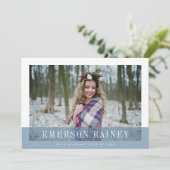 Slaat | Aankondiging en uitnodiging van het Afstud (Staand voorkant)