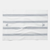 Slaat | Helling Stripe Monogram Theedoek (Horizontaal)