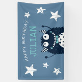 Slaat | Kleine gepersonaliseerde Birthday-partij Spandoek (Verticaal)