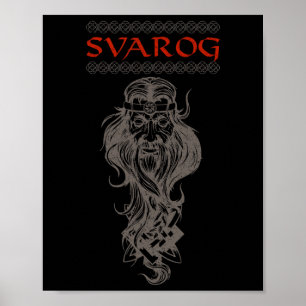 Slaavse Hemelwezens Ambachtelijke Productie Pagan  Poster