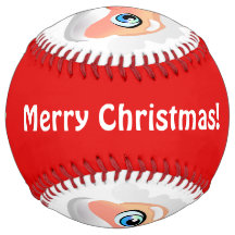 Slachende kerstman met een zak vol cadeaus