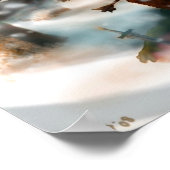 Slacht in de sneeuw poster (Hoek)