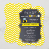 Slacht onthullen Babyschoenen Uitnodigingen (Voorkant / Achterkant)