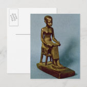 Slachtbeeld van Imhotep, met een open Briefkaart (Voorkant / Achterkant)