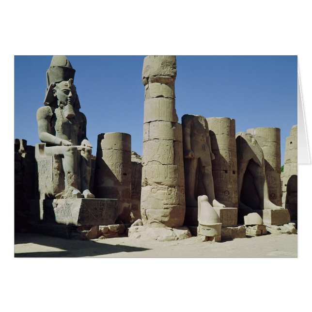 Slachtbeeld van Ramesses II (Voorkant Horizontaal)