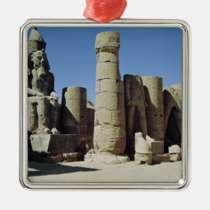 Slachtbeeld van Ramesses II Metalen Ornament