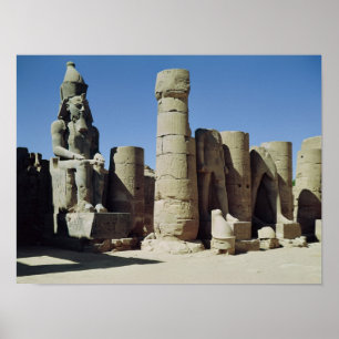 Slachtbeeld van Ramesses II Poster