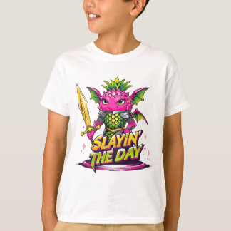 Slachten in de dag: Warrior Dragonfruit Hero T-shirt
