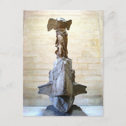 Slachtoffer van Samothrace Nike Briefkaart (Voorkant)