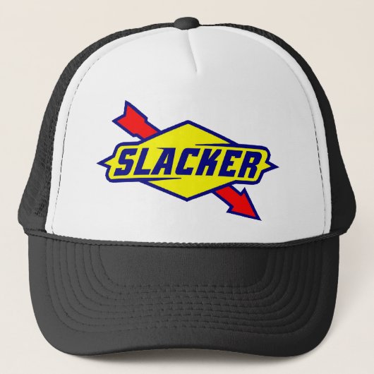 Slacker - casquette de camionneur de parodie de (Devant)