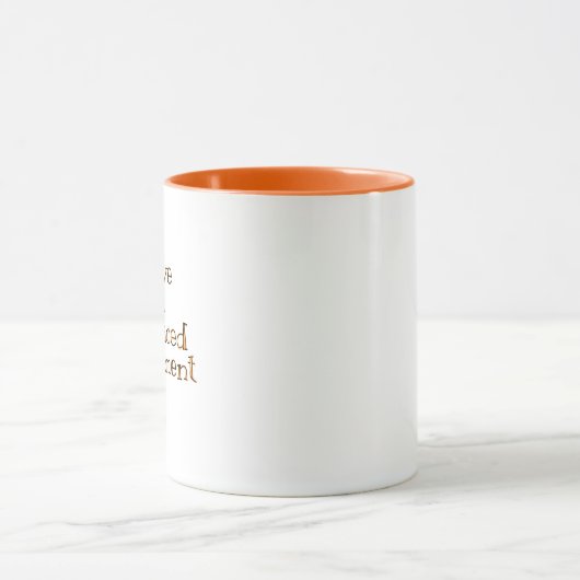 Slacker koffiekoffie-mok. mok (Midden)