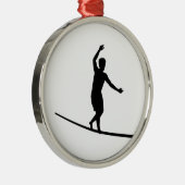 Slackline Metalen Ornament (Rechts)