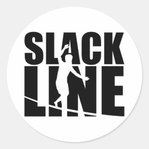Slackline Ronde Sticker